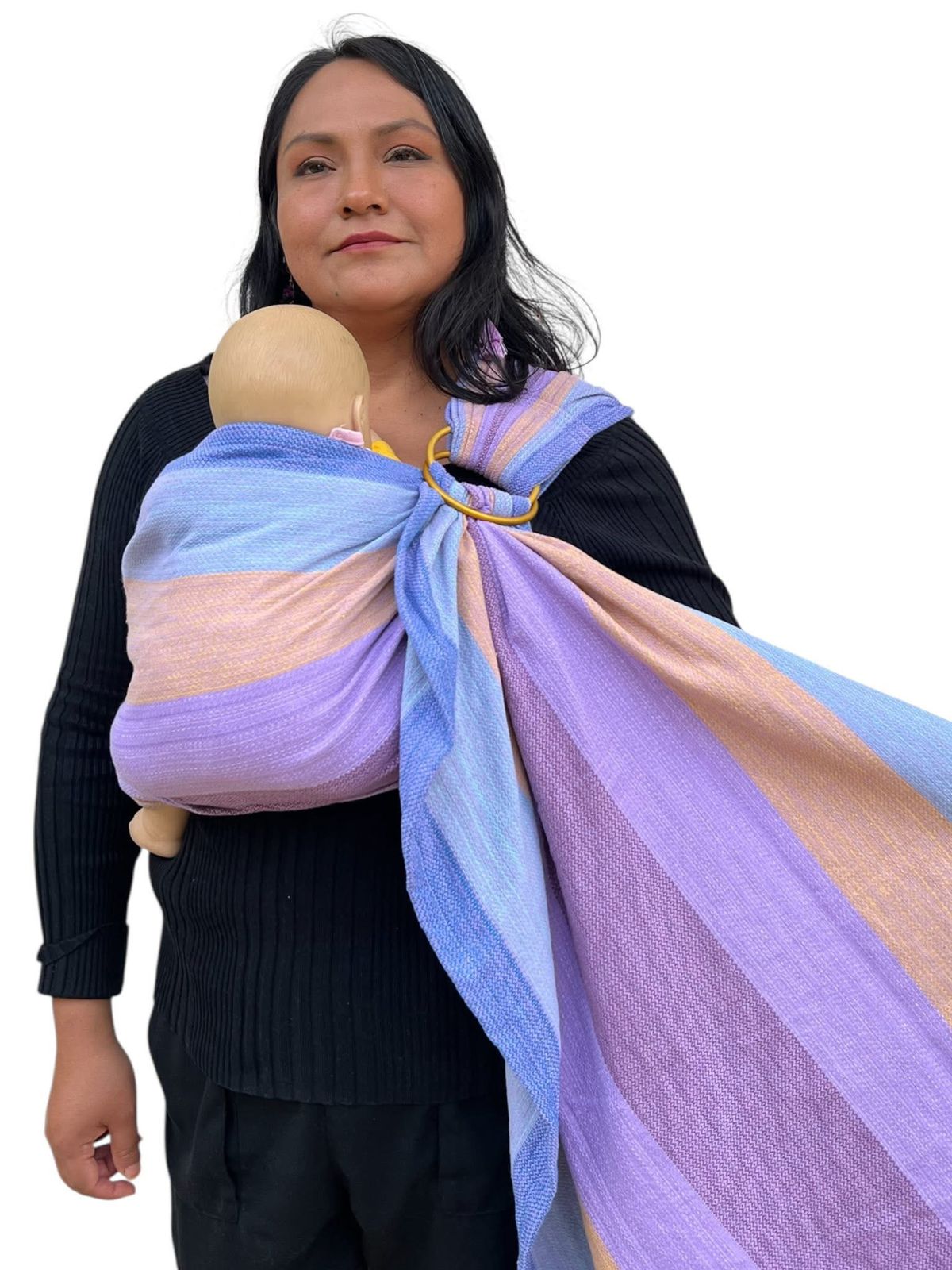 Bandolera ergonómica - Lila