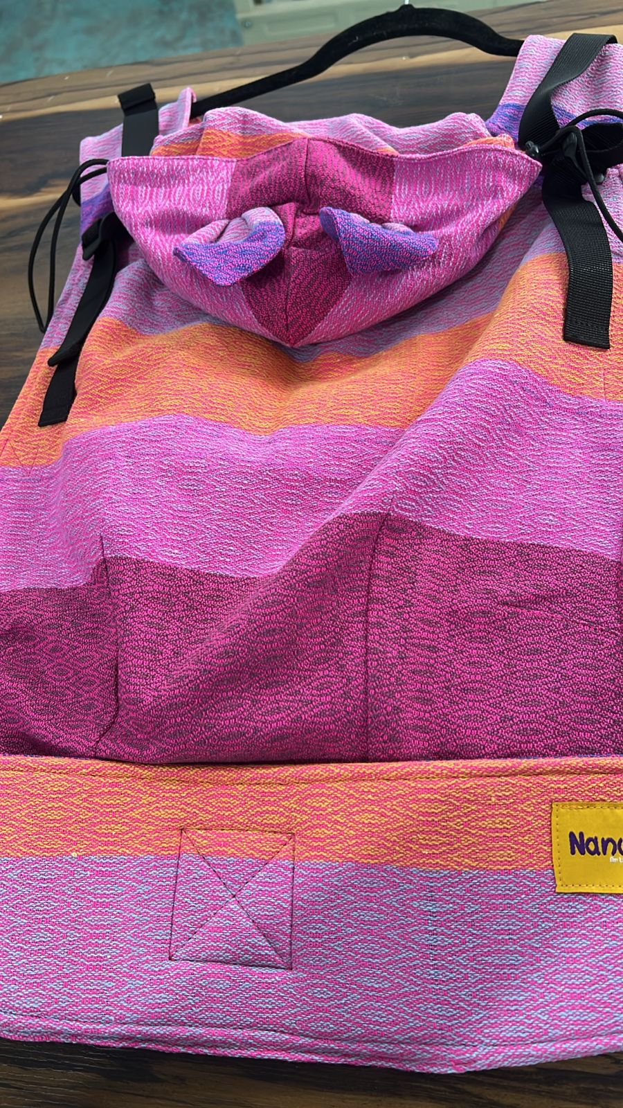 Mochila evolutiva - Rosa Naranja