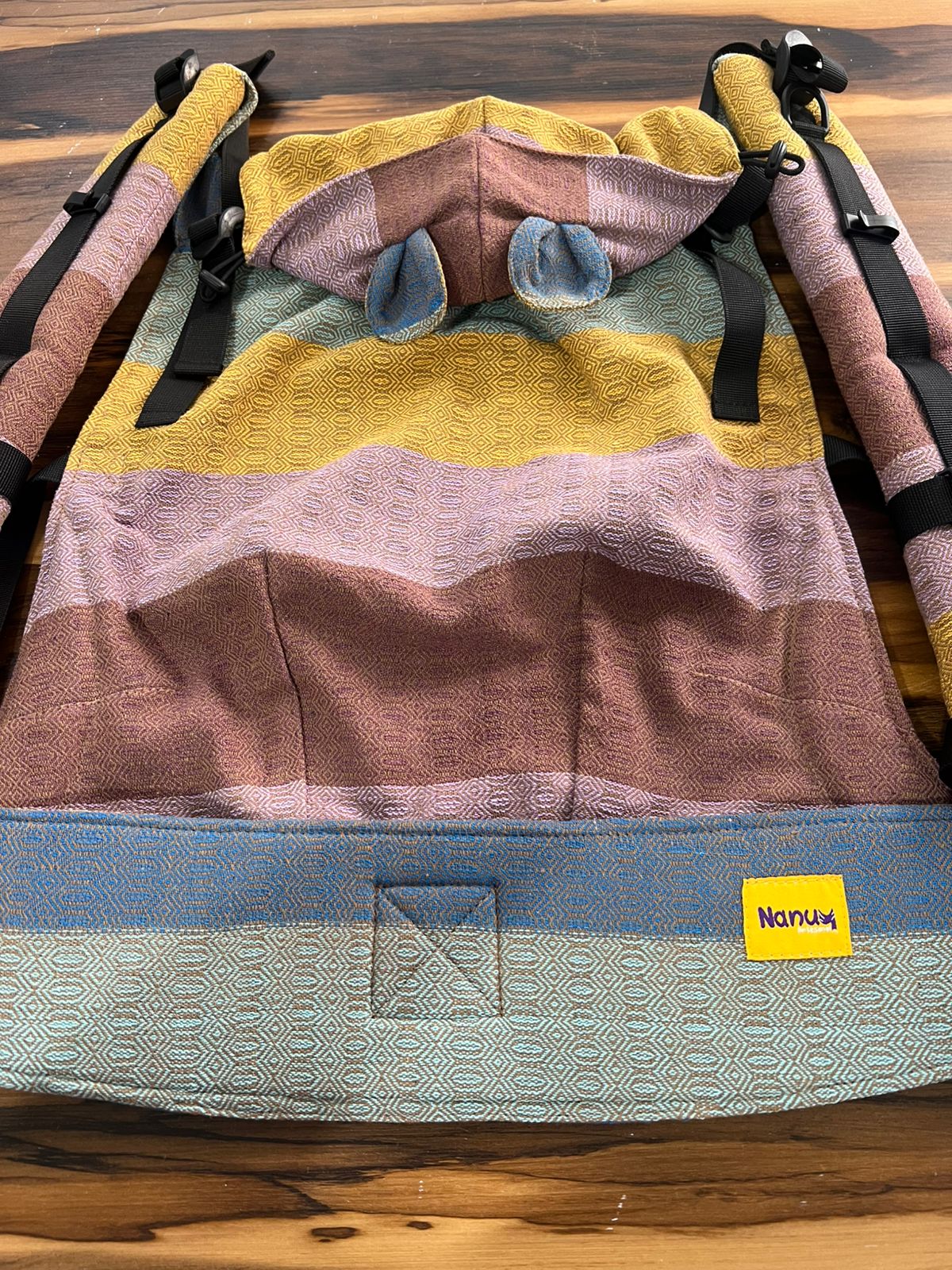 Mochila evolutiva - Rosado Amarillo